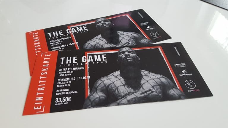 Gewinne 4×2 Tickets für The Game live in Berlin
