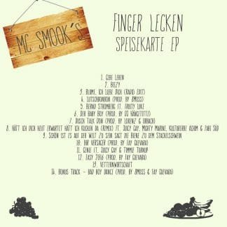MC Smook veröffentlicht „Speisekarte EP 2: Finger Lecken“