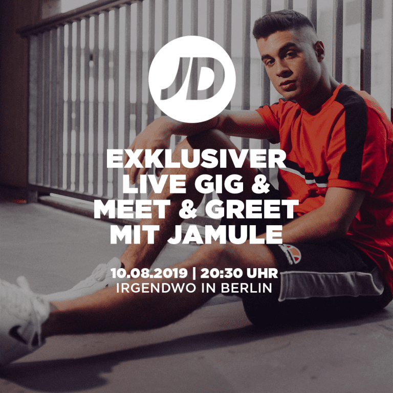 10 Tickets für exklusiven Jamule-Auftritt plus Meet & Greet