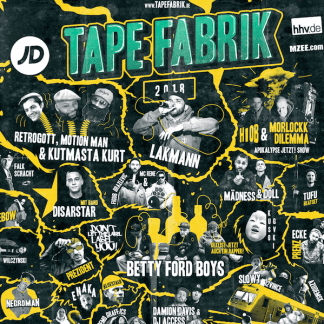 Gewinne 2×2 Tickets fürs Tapefabrik Festival und ein exklusives Shirt