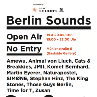 Berlin Sounds – Free Open Air an der Eastside Gallery mit Amewu uvm. live