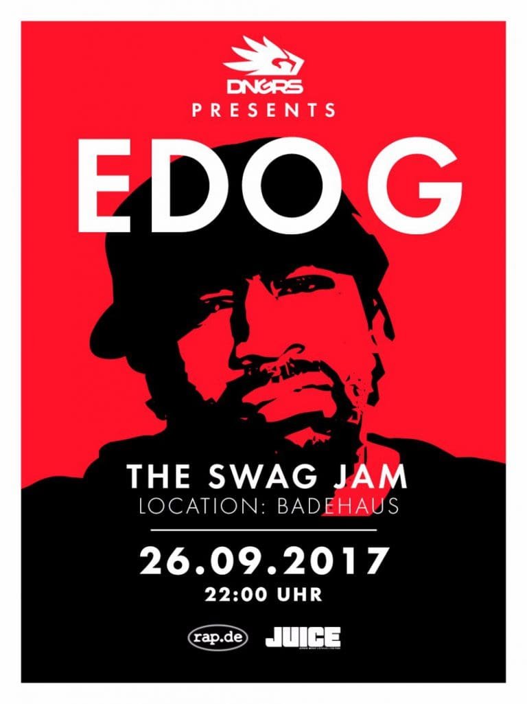 Gewinne 2 x 2 Gästelistenplätze für „The Swag Jam“ mit Edo G