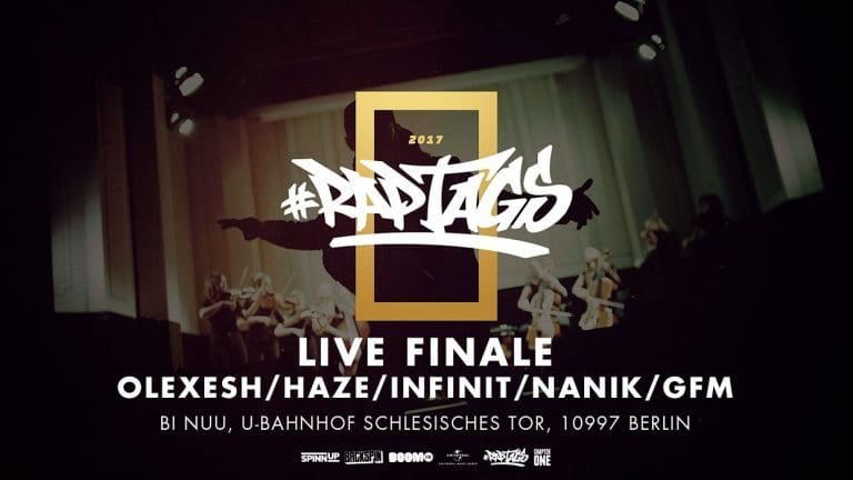 Verlosung: 2×2 Tickets fürs Raptags Finale in Berlin mit Olexesh, Sierra Kidd & Haze