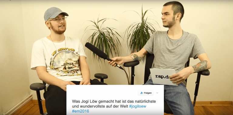 Twitter-Quiz mit Juicy Gay [Video]