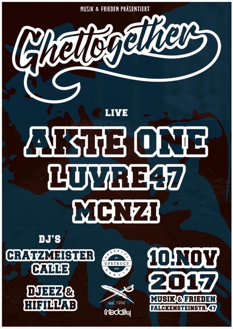Gewinne 2×2 Tickets für die morgige Ghettogether-Party!