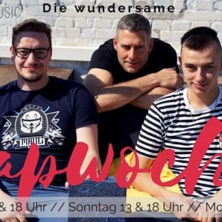 Gordon bei der wundersamen Rapwoche mit Mauli und Staiger