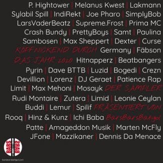 BarsBarsBatigol veröffentlicht Sampler „Kopfnickend durch das Jahr 2020”